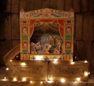 Leamington bricks slavaged from Lillingotn Infants School.